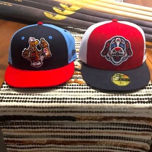 New Era Official MiLB game hats